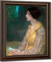 The Letter By Alice Pike Barney Fine Art Print