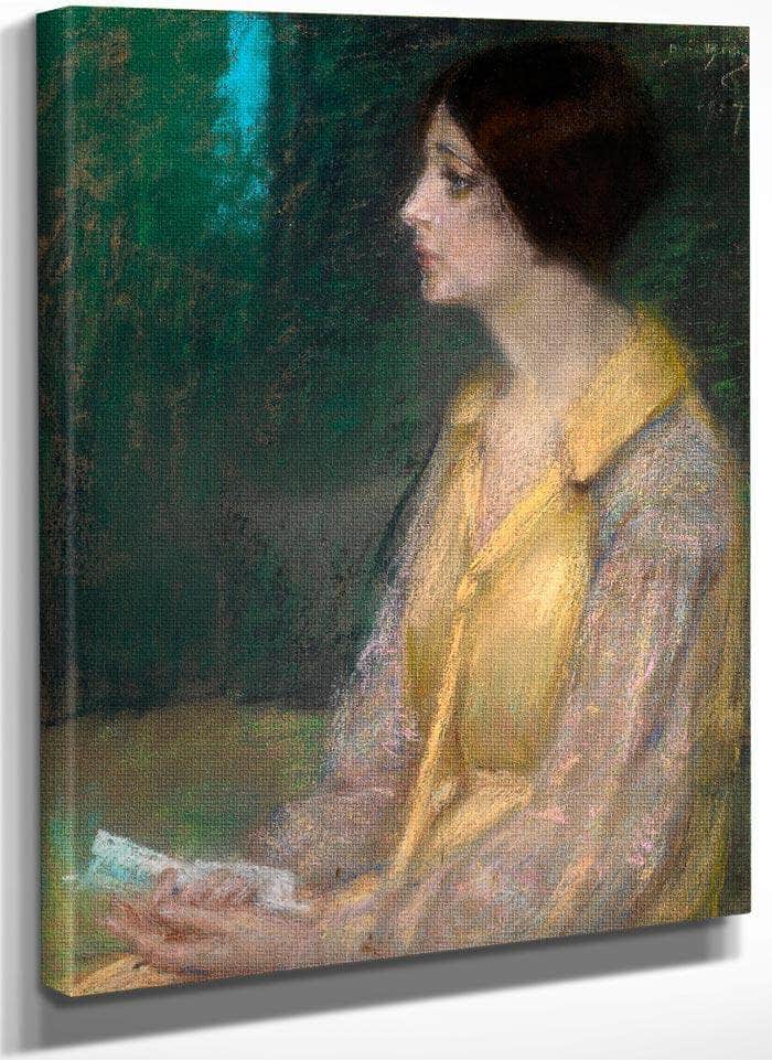 The Letter By Alice Pike Barney Fine Art Print