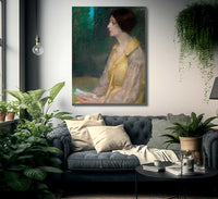 The Letter By Alice Pike Barney Fine Art Print