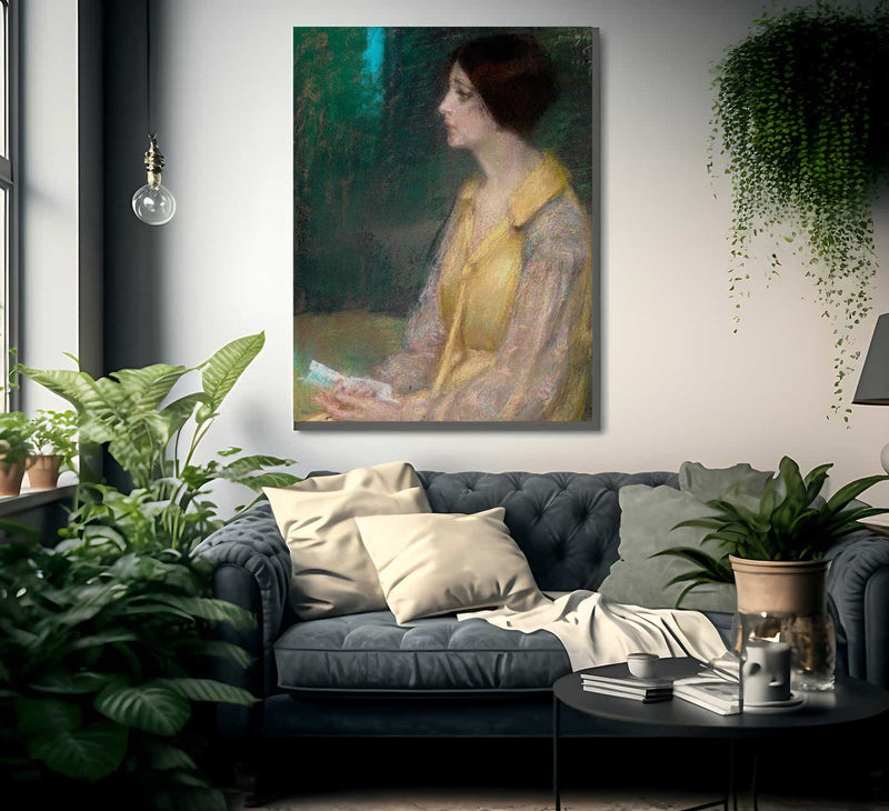 The Letter By Alice Pike Barney Fine Art Print