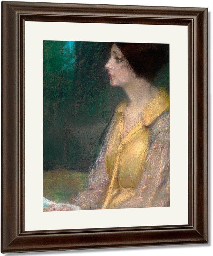The Letter By Alice Pike Barney Fine Art Print