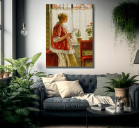 The Letter By Walter Macewen Fine Art Print