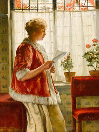 The Letter By Walter Macewen Fine Art Print