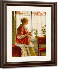 The Letter By Walter Macewen Fine Art Print