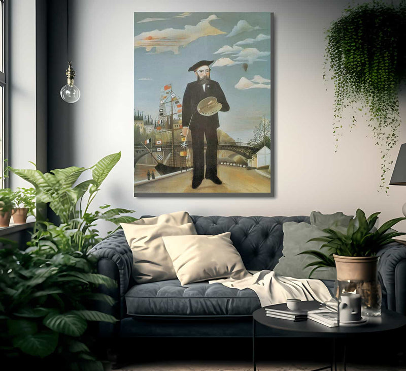 The Liberty Of Art By Henri Rousseau Fine Art Print