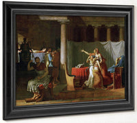The Lictors Bring To Brutus The Bodies Of His Sons By Jacques Louis David Fine Art Print