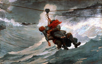 The Life Line Painting Winslow Homer Canvas Art Fine Art Print
