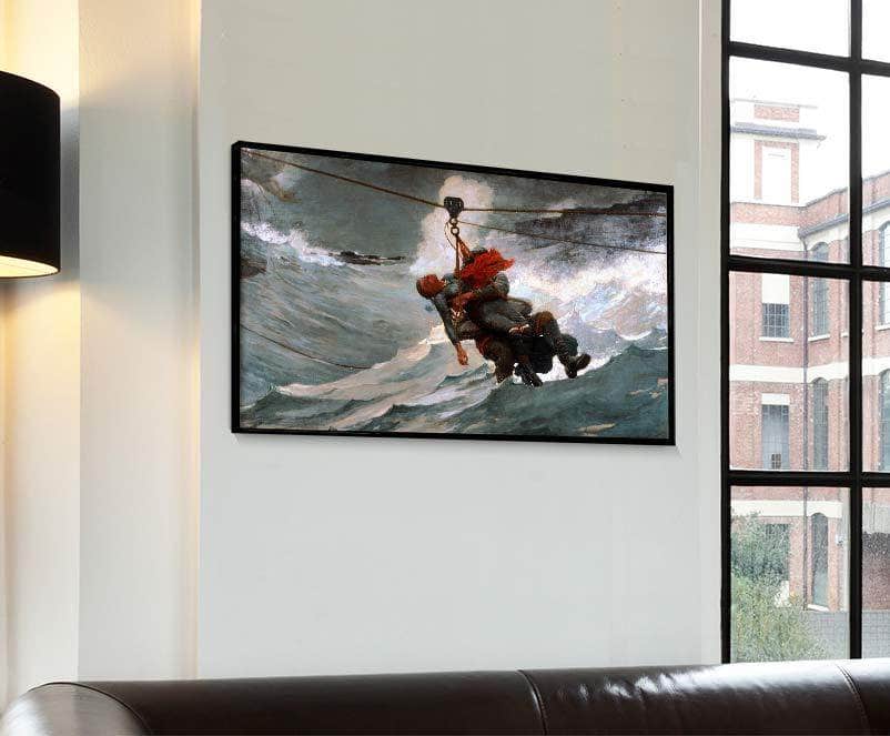 The Life Line Painting Winslow Homer Canvas Art Fine Art Print