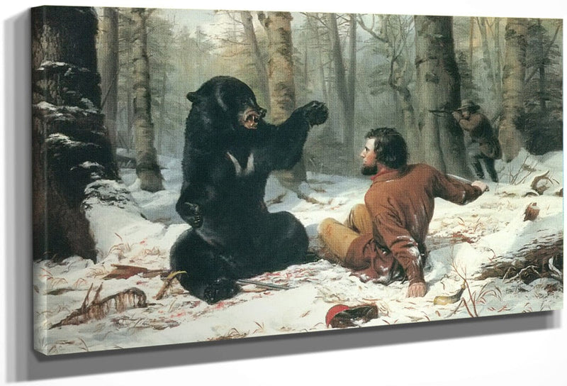 The Life Of A Hunter A Tight Fix By Arthur Fitzwilliam Tait Fine Art Print