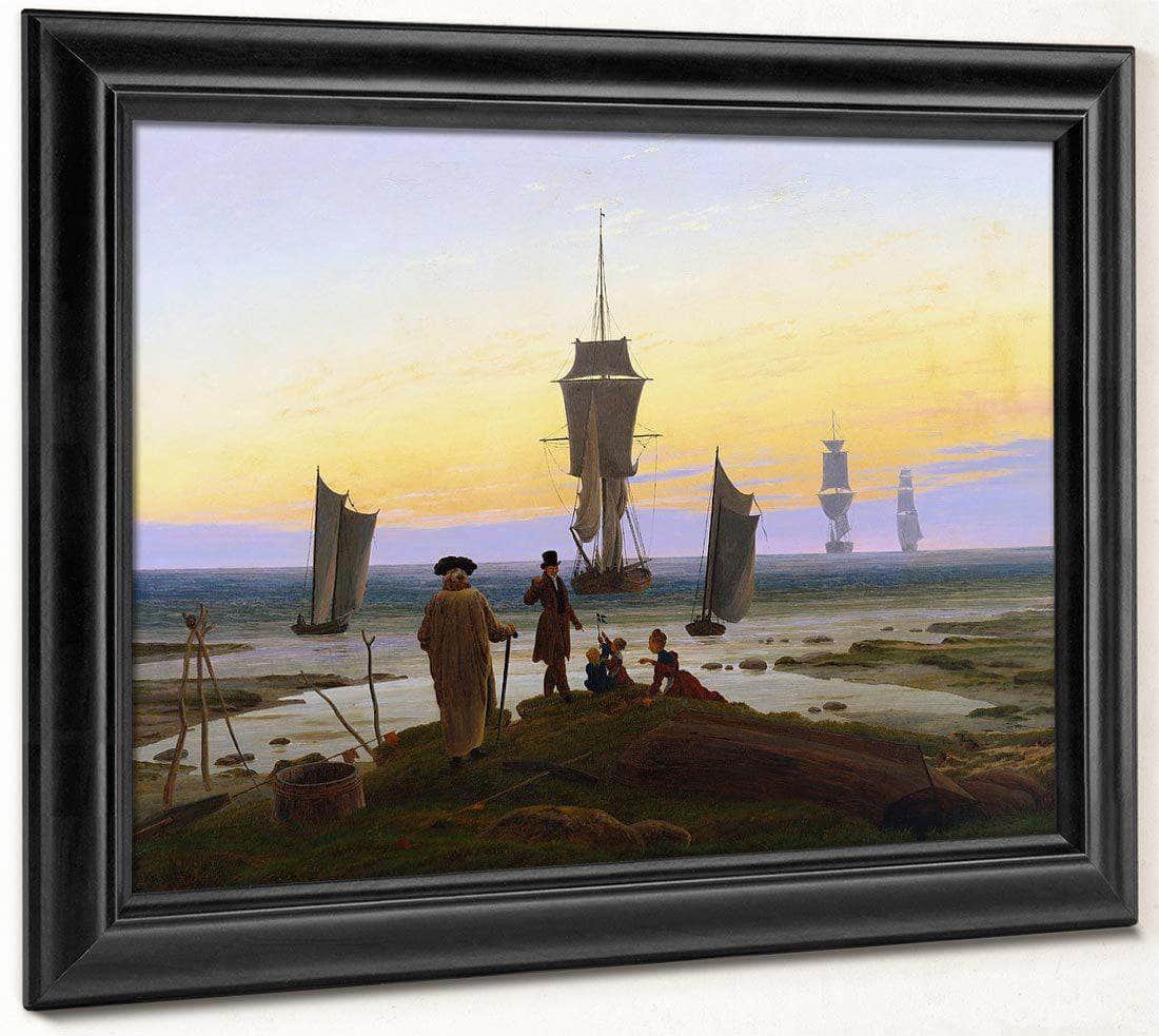 The Life Stages 1834 By Caspar David Friedrich Fine Art Print