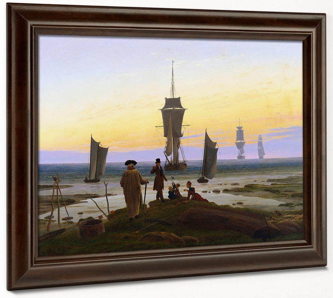 The Life Stages 1834 By Caspar David Friedrich Fine Art Print
