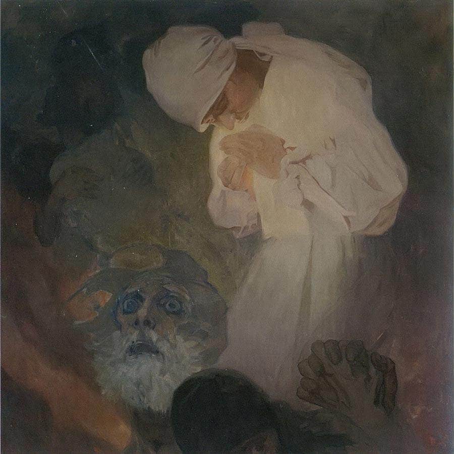 The Light Of Hope By Alphonse Mucha Fine Art Print
