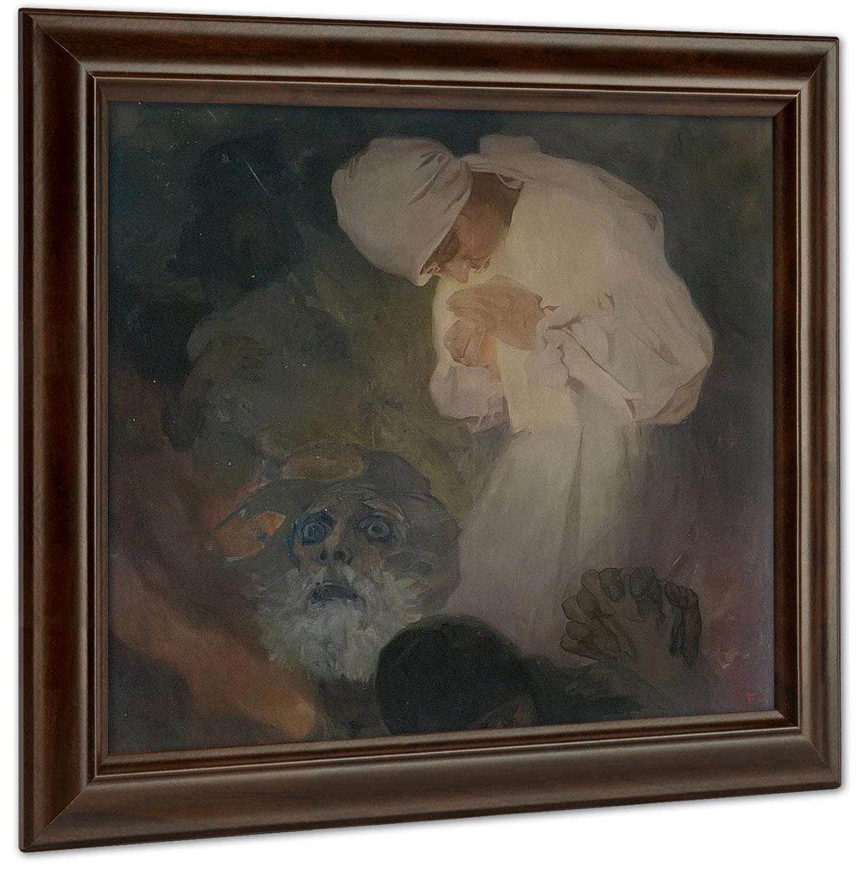 The Light Of Hope By Alphonse Mucha Fine Art Print