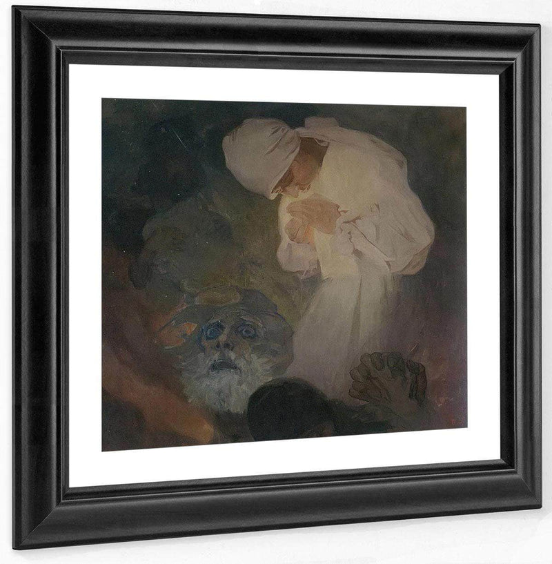 The Light Of Hope By Alphonse Mucha Fine Art Print