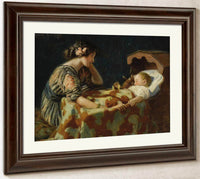 The Light Of The Home By Harry Roseland Fine Art Print