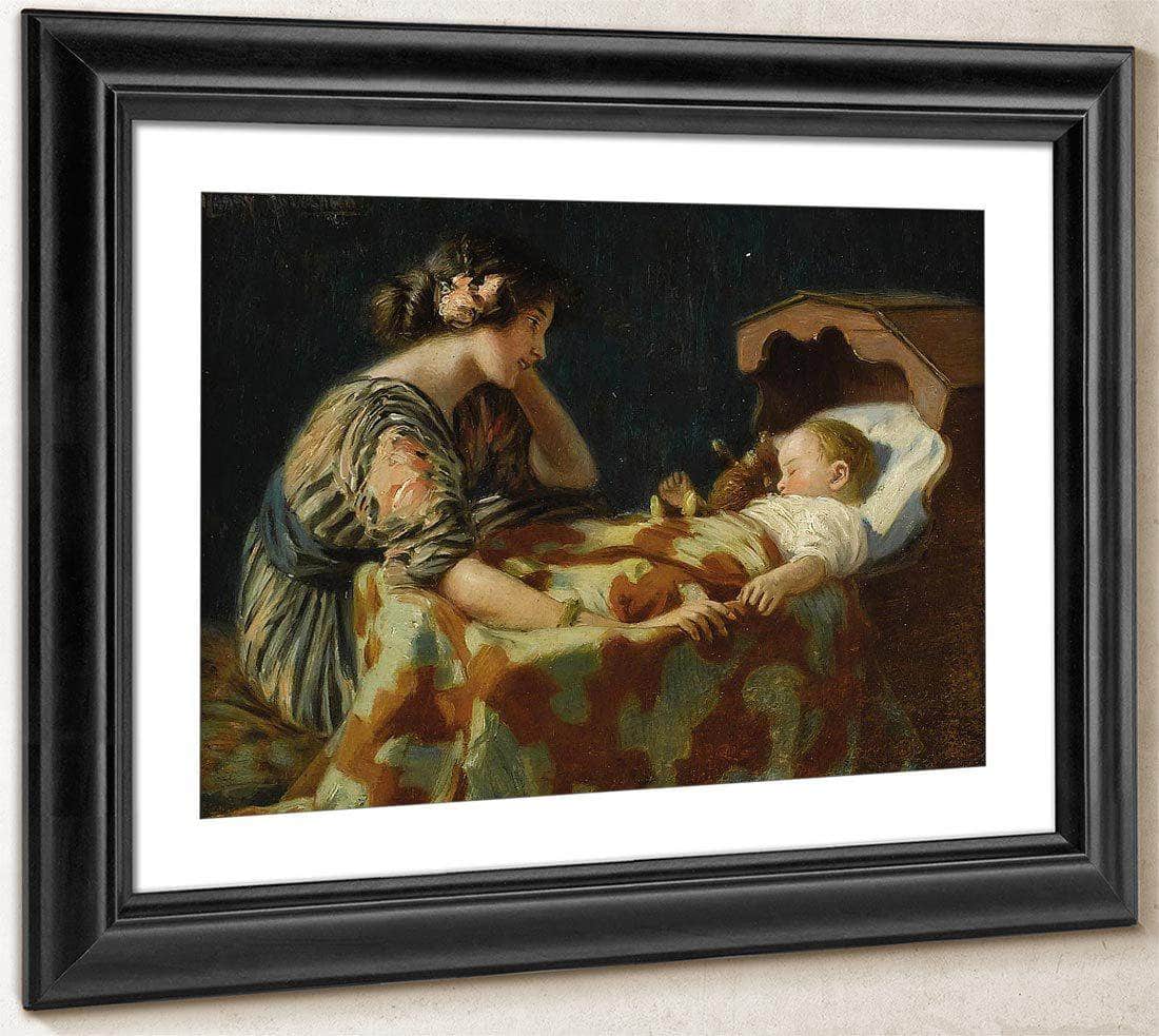 The Light Of The Home By Harry Roseland Fine Art Print