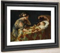 The Light Of The Home By Harry Roseland Fine Art Print