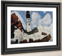 The Lighthouse By Marsden Hartley Fine Art Print
