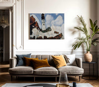 The Lighthouse By Marsden Hartley Fine Art Print