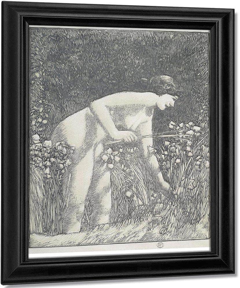 The Lilies By Childe Hassam Fine Art Print