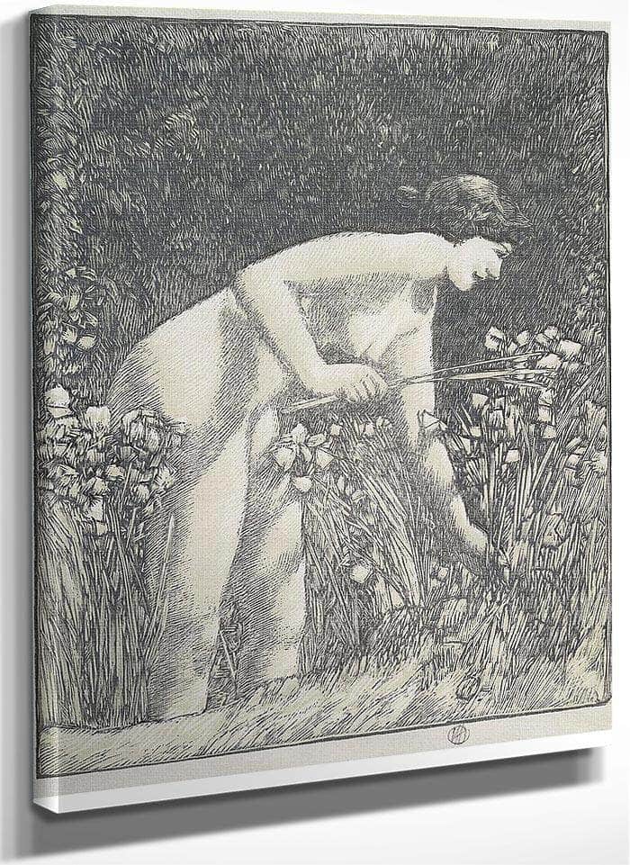 The Lilies By Childe Hassam Fine Art Print