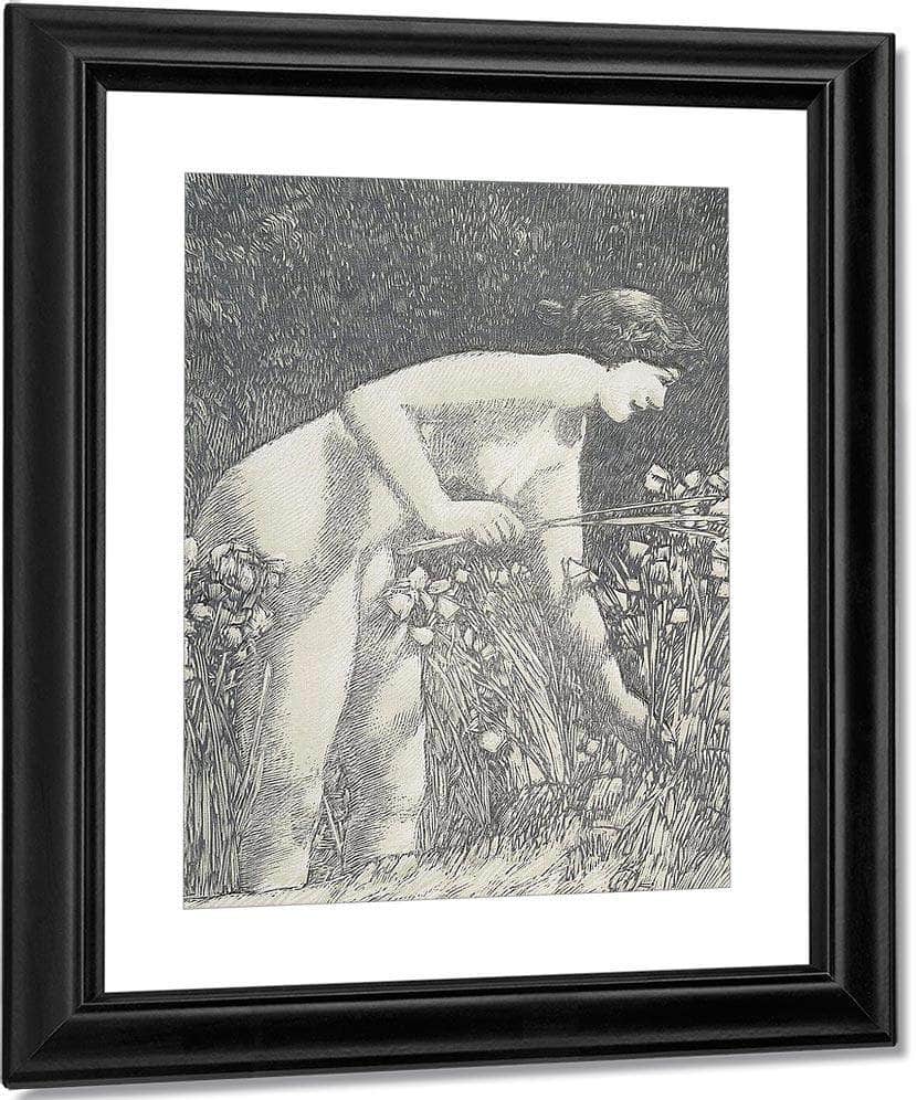 The Lilies By Childe Hassam Fine Art Print