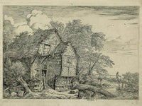 The Little Bridge By Jacob Van Ruisdael Fine Art Print