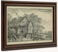 The Little Bridge By Jacob Van Ruisdael Fine Art Print