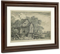 The Little Bridge By Jacob Van Ruisdael Fine Art Print
