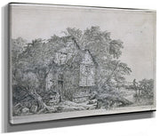 The Little Bridge (Le Petit Pont) By Jacob Van Rusdael Fine Art Print