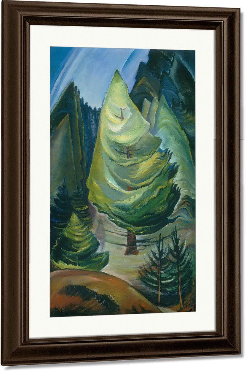 The Little By Pine By Emily Carr Fine Art Print