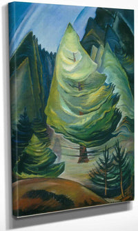 The Little By Pine By Emily Carr Fine Art Print