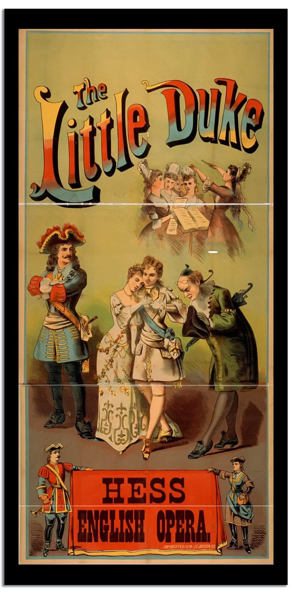 The Little Duke  Vintage Movie Poster Fine Art Print