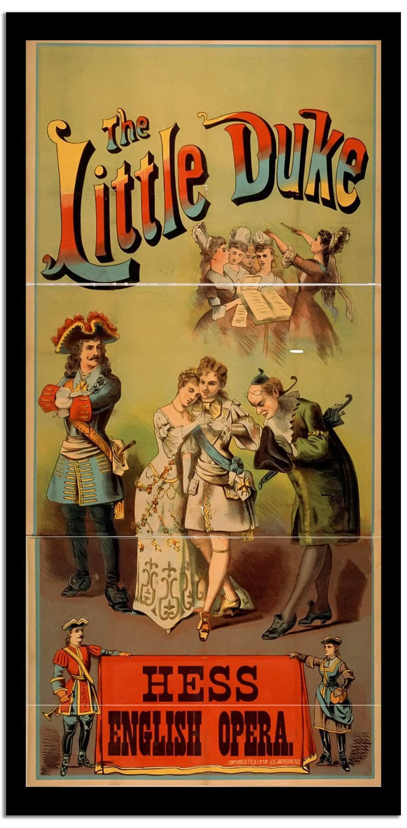 The Little Duke  Vintage Movie Poster Fine Art Print