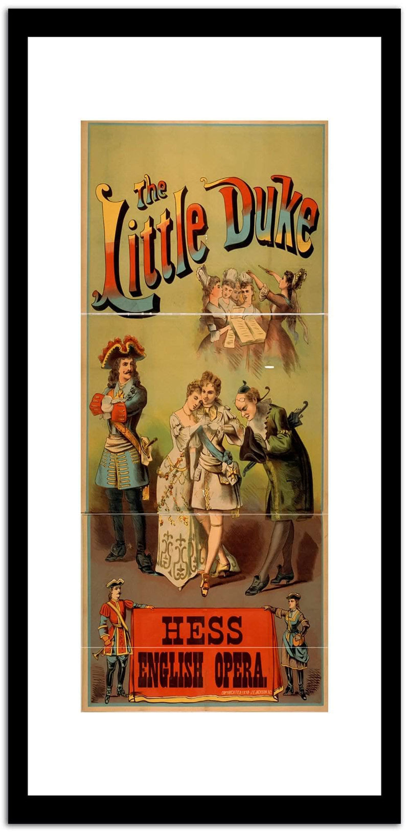 The Little Duke  Vintage Movie Poster Fine Art Print