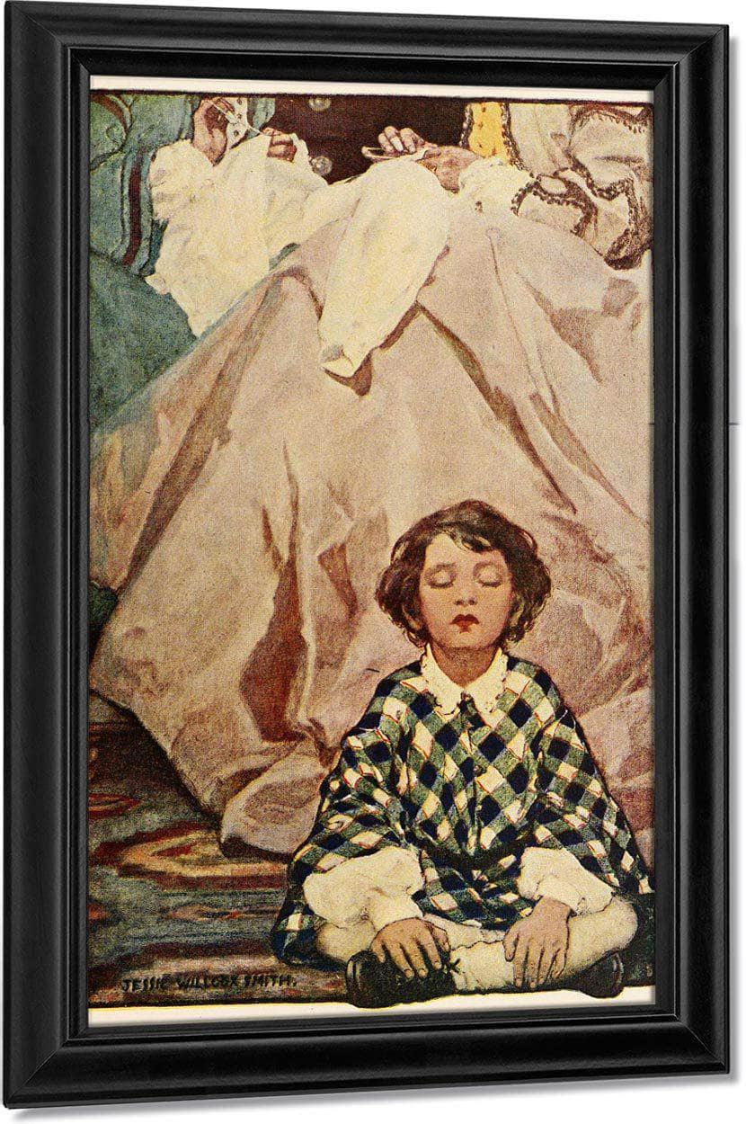 The Little Land Illustration By Jessie Willcox Smith By Jessie Willcox Smith Fine Art Print