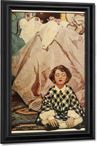 The Little Land Illustration By Jessie Willcox Smith By Jessie Willcox Smith Fine Art Print