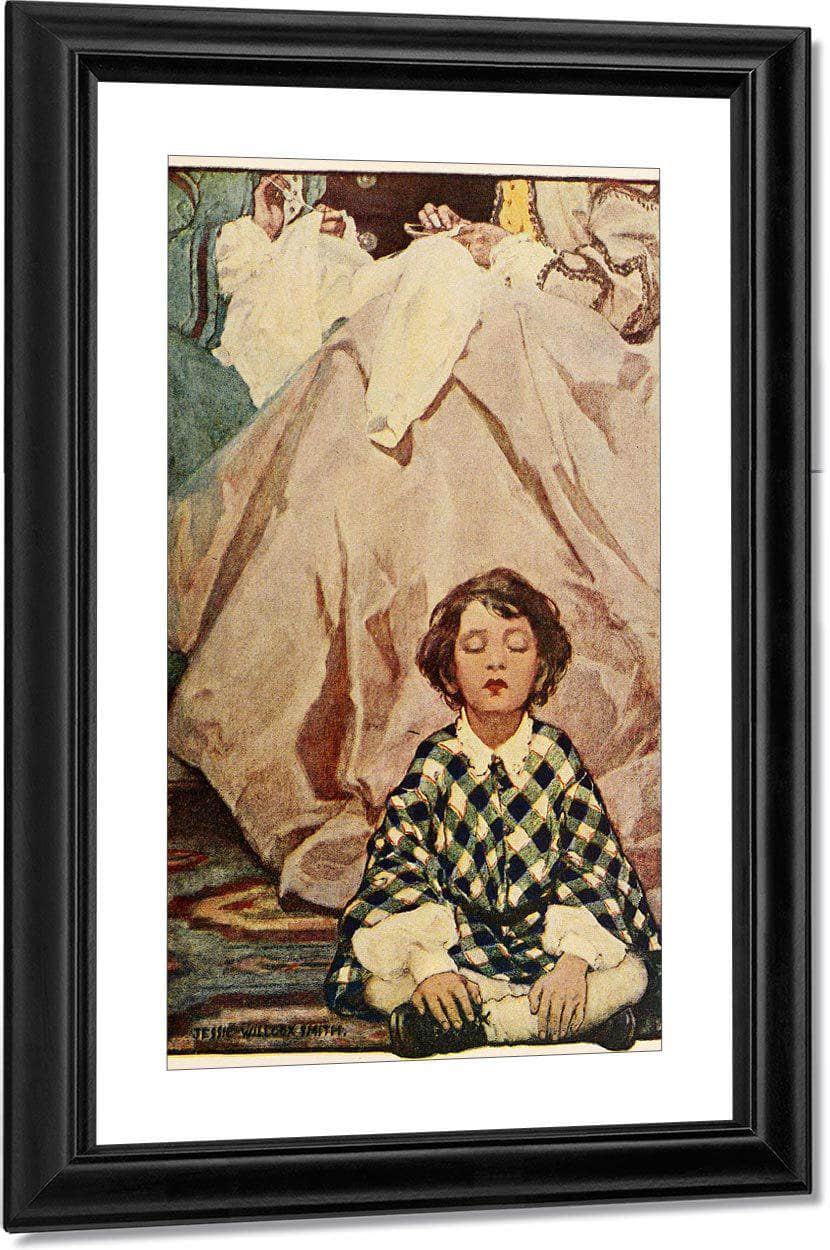 The Little Land Illustration By Jessie Willcox Smith By Jessie Willcox Smith Fine Art Print