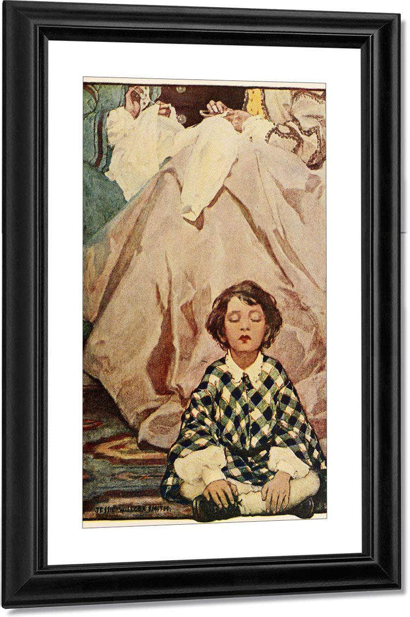 The Little Land Illustration By Jessie Willcox Smith By Jessie Willcox Smith Fine Art Print