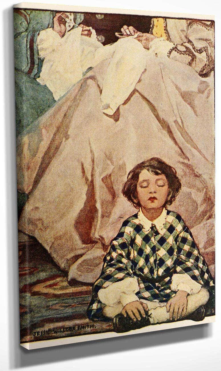 The Little Land Illustration By Jessie Willcox Smith By Jessie Willcox Smith Fine Art Print