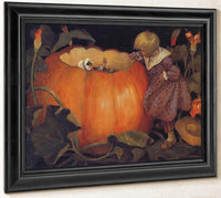 The Little Mother Goose 1918 Peter Peter Pumpkin Eater By Jessie Willcox Smith Fine Art Print