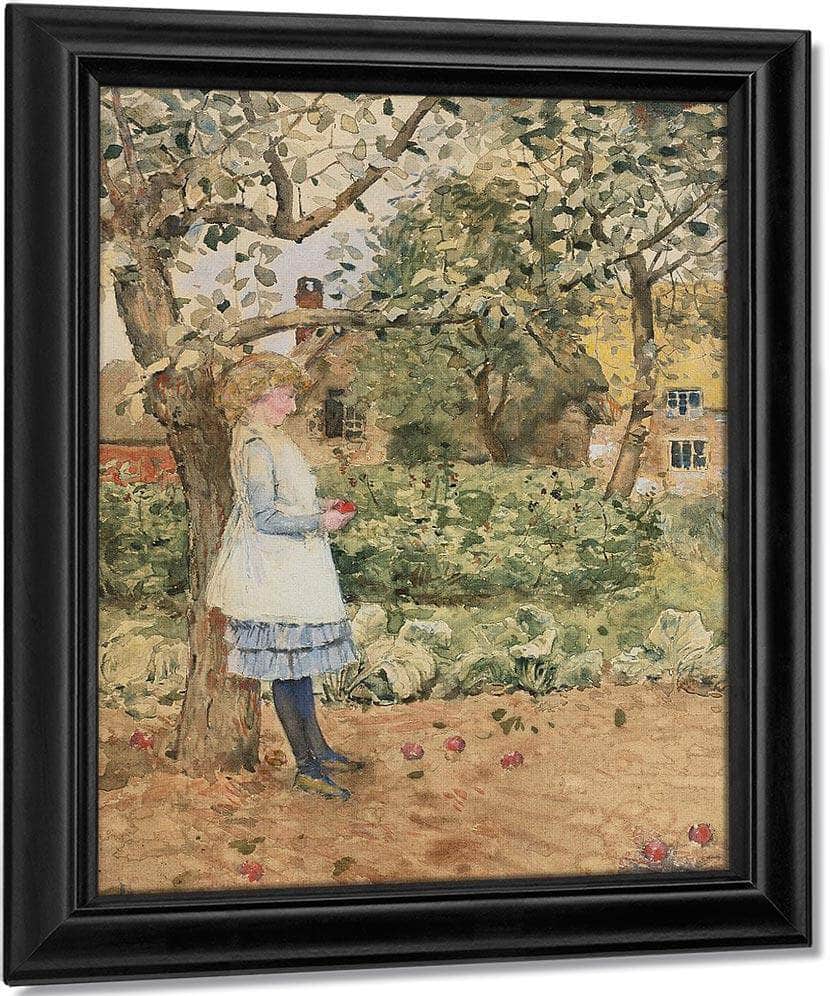 The Little Philosopher By Childe Hassam Fine Art Print