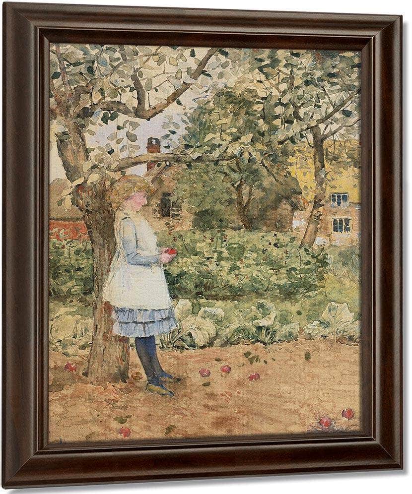 The Little Philosopher By Childe Hassam Fine Art Print