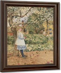 The Little Philosopher By Childe Hassam Fine Art Print