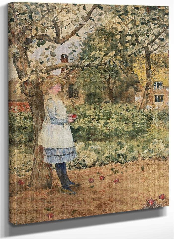 The Little Philosopher By Childe Hassam Fine Art Print