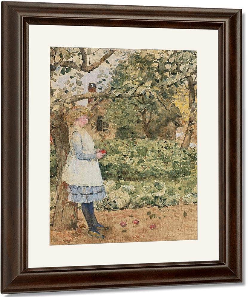 The Little Philosopher By Childe Hassam Fine Art Print