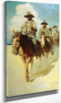 The Little Posse By Nc Wyeth Fine Art Print