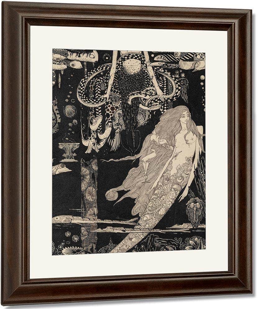 The Little Sea Maid Fairy Tales By Arthur Rackham Fine Art Print