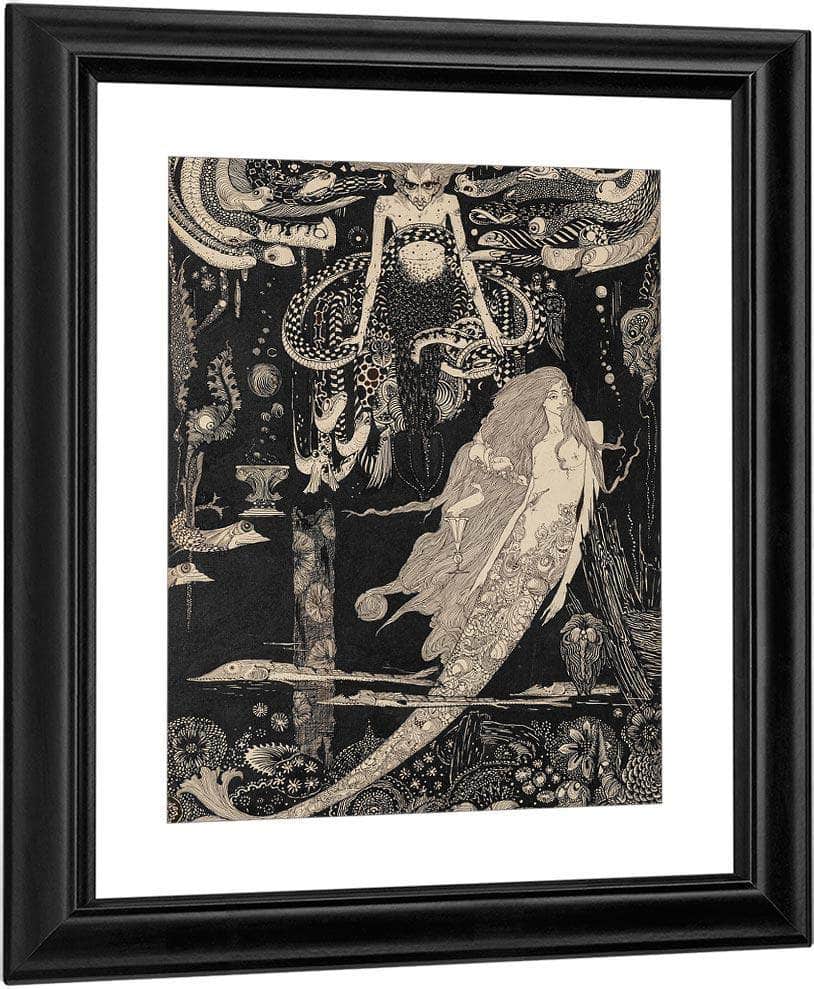 The Little Sea Maid Fairy Tales By Arthur Rackham Fine Art Print