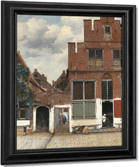 The Little Street By Johannes Vermeer Fine Art Print